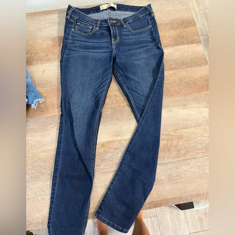 Hollister Blue Super Skinny Jeans Classic Style